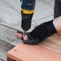 3 Finger Carpenter's Glove
