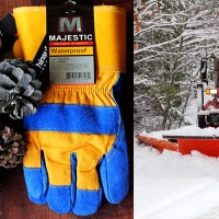 Waterproof Leather Insulated Work Glove