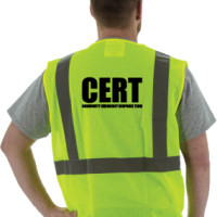 High Visibility Class 2 CERT Vest
